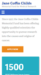 Mobile Screenshot of jccfund.org